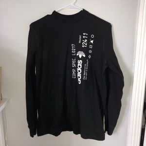designer adidas/alexander wang long sleeve t-shirt